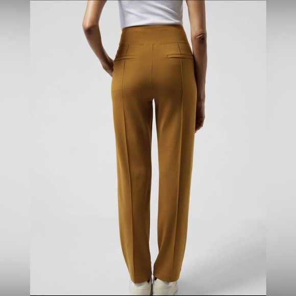 Athleta Eastbound Straight Pant in Brass Yellow Size 2 - Picture 2 of 10